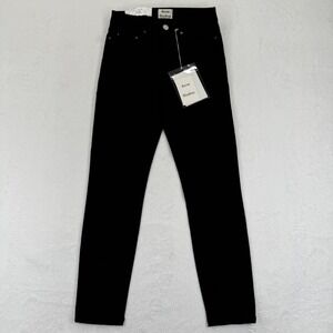 Acne Studios Skin 5 Black Jeans Womens‎ Size 25 Skinny Leg Denim Pants